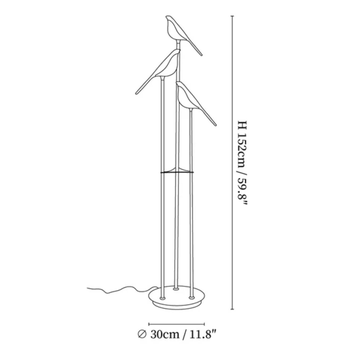 Birdmann Floor Lamp
