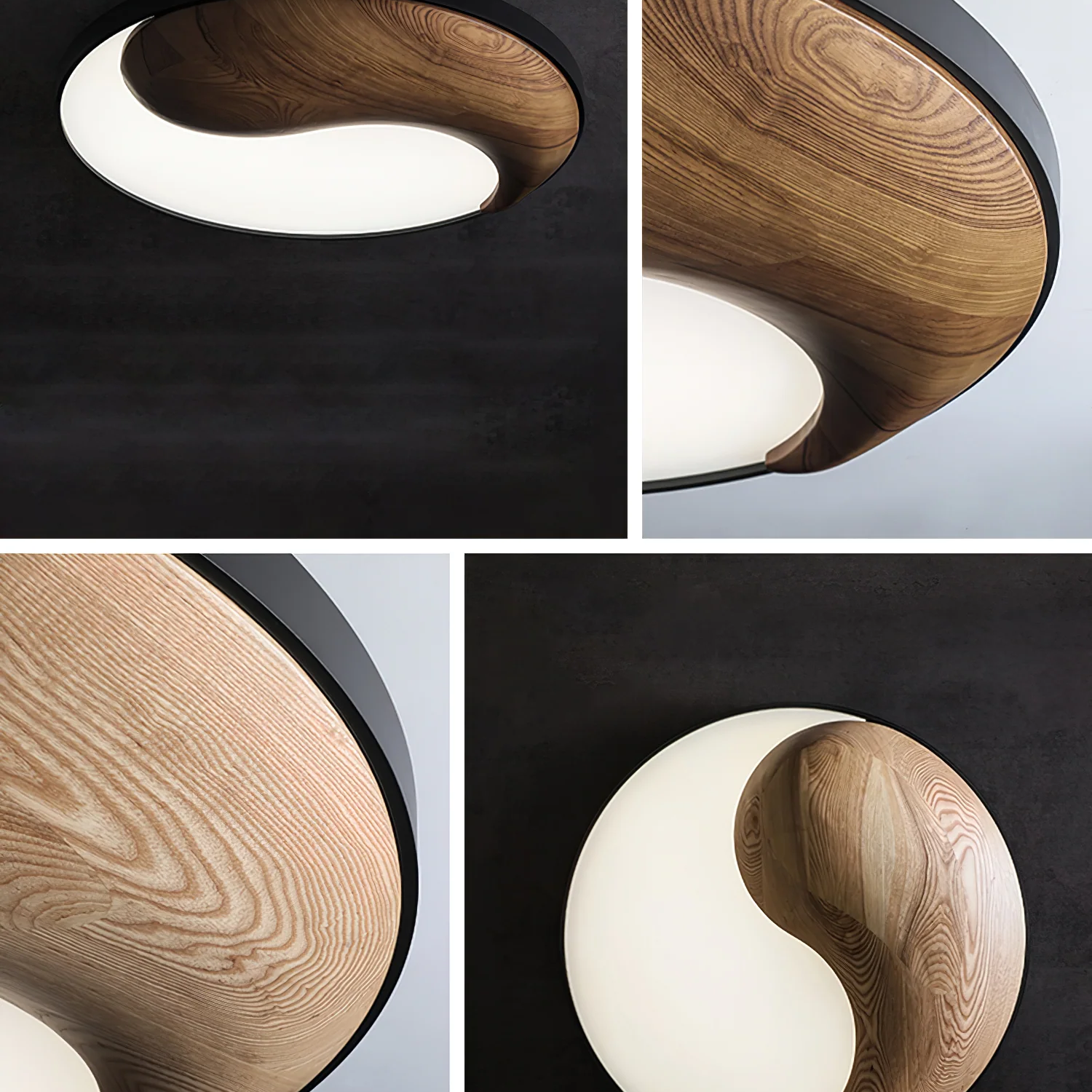 YinYang Design Ceiling Light