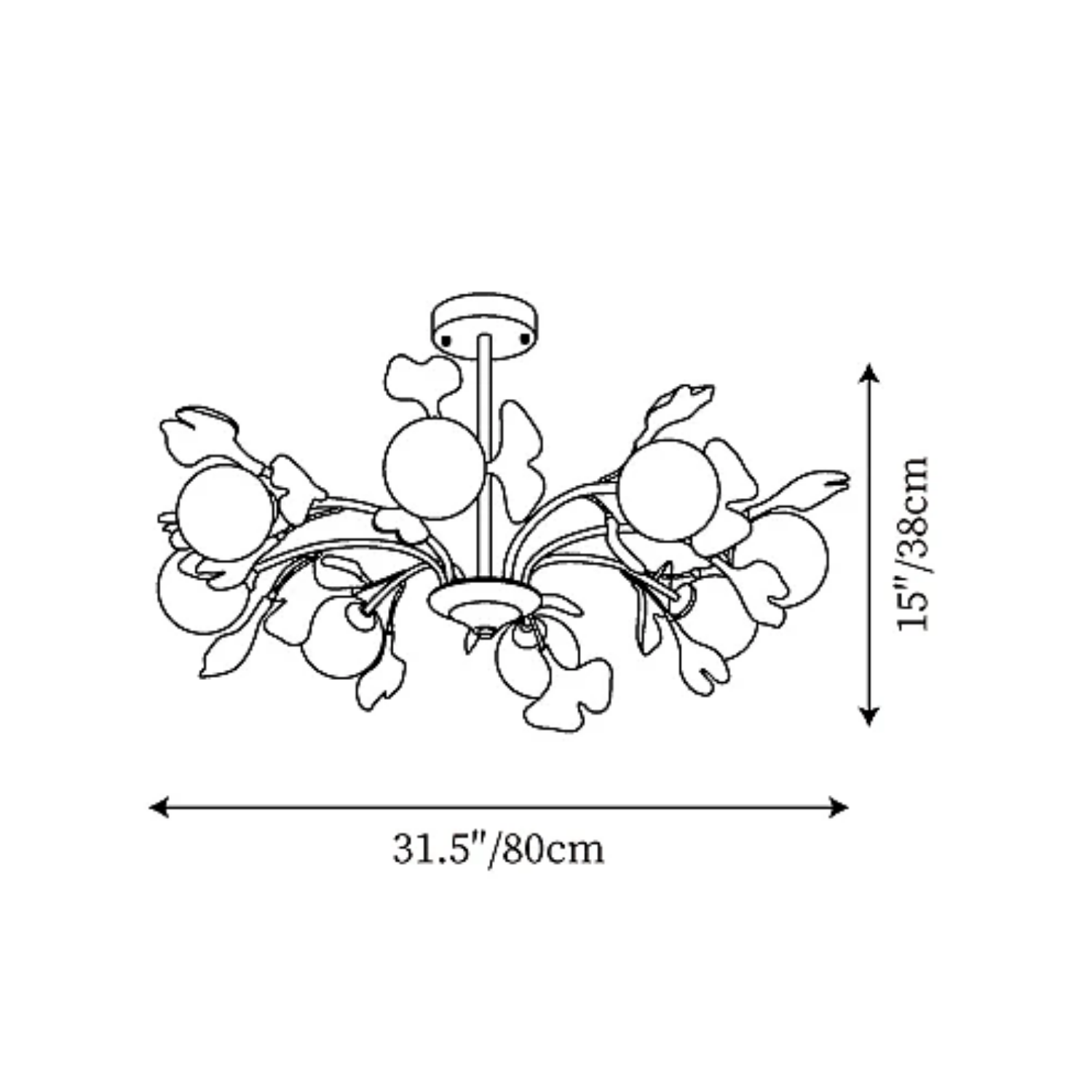 Televessa Ceiling Light