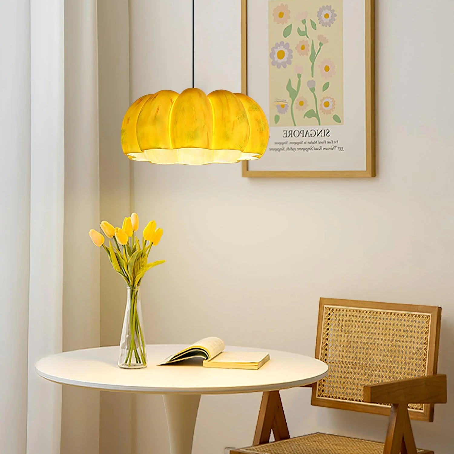 Pompus Pumpkin Pendant Light