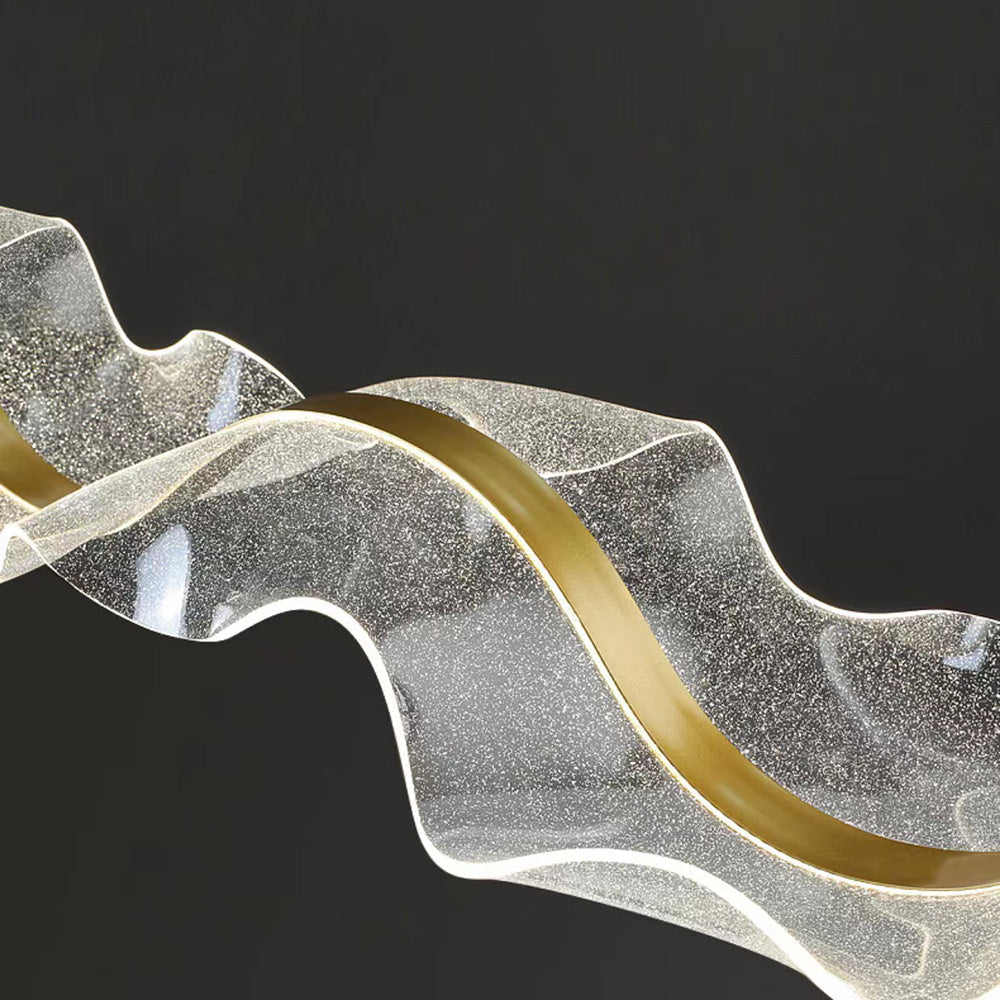 Wave Dome Pendant Light