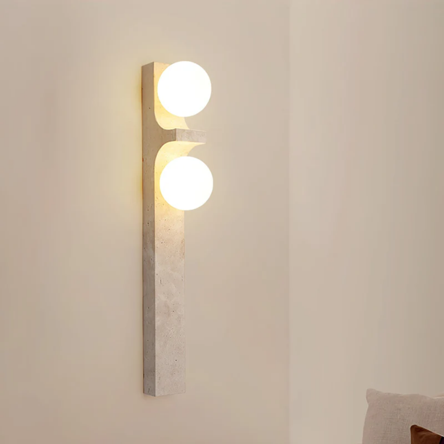 Ceiyra Travertine Wall Light