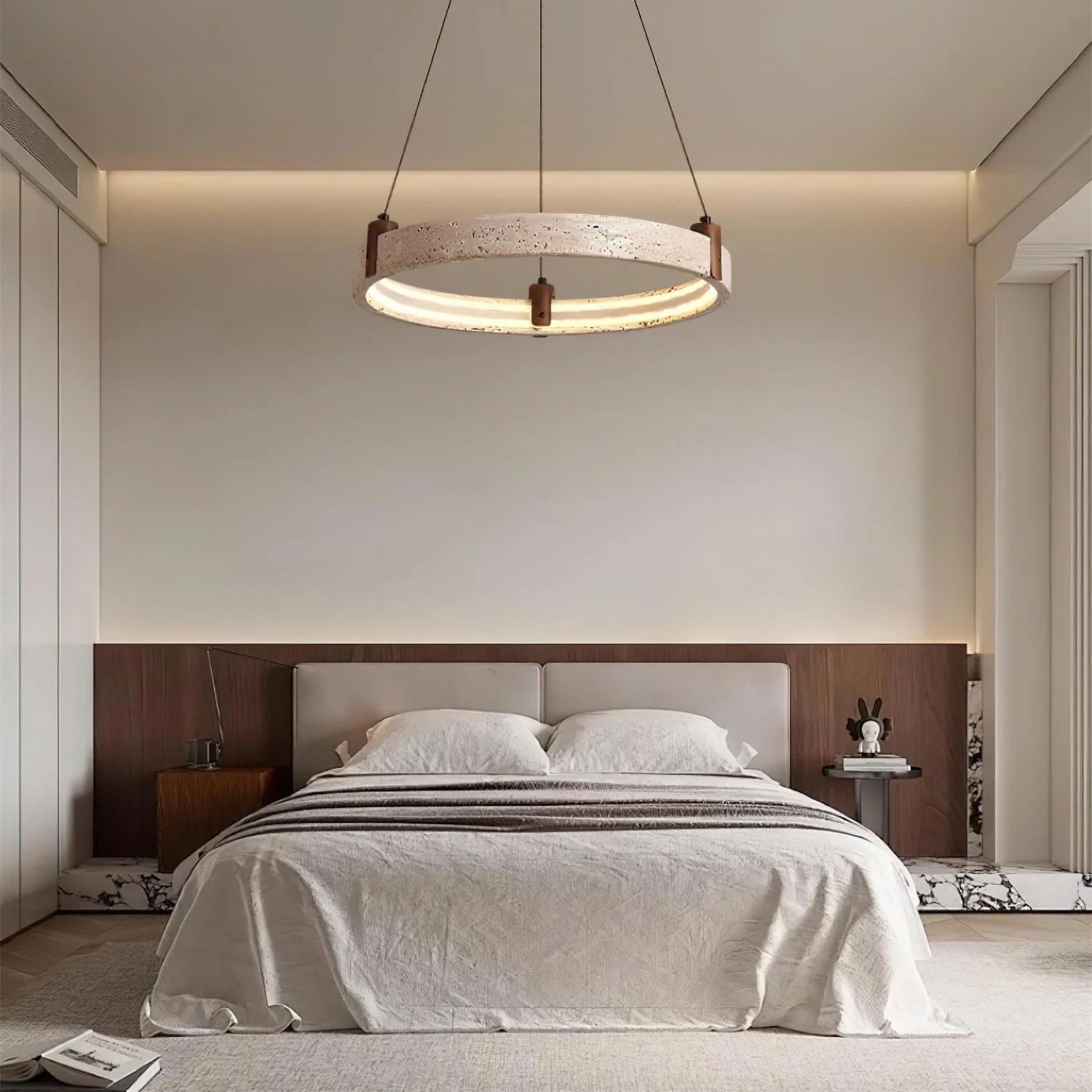 Ecolaze Natural Stone Pendant Light