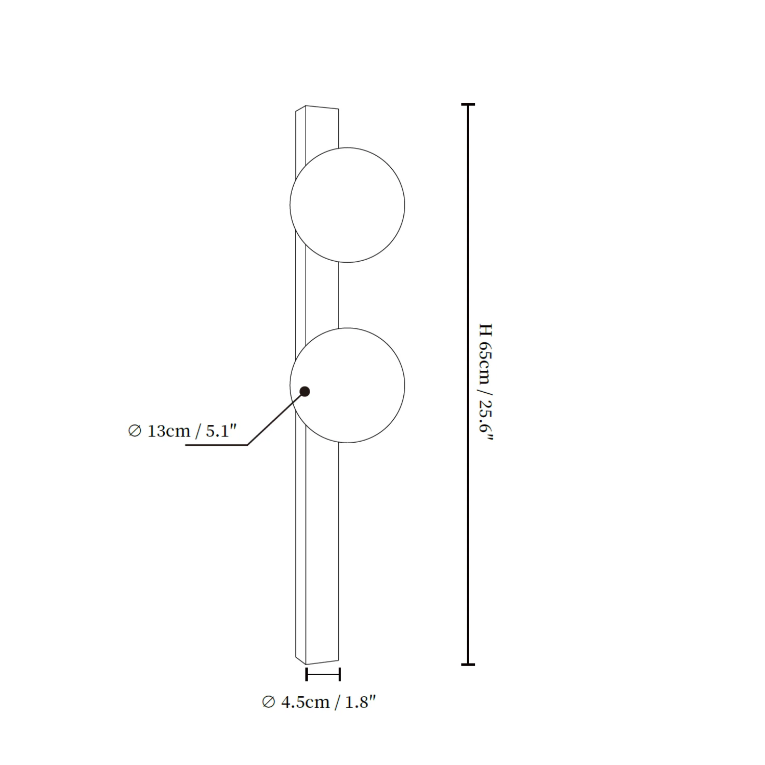 Vemme Natural Stone Wall Light