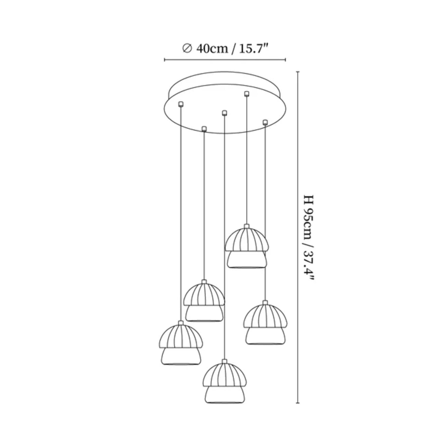 Cluvome Pendant Light