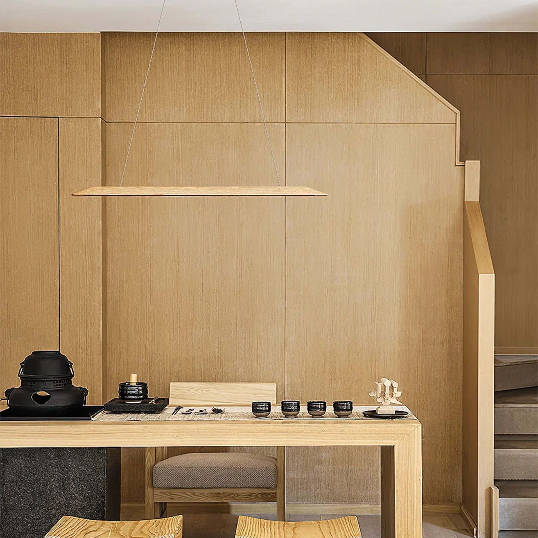 Scevino Wooden Pendant Light