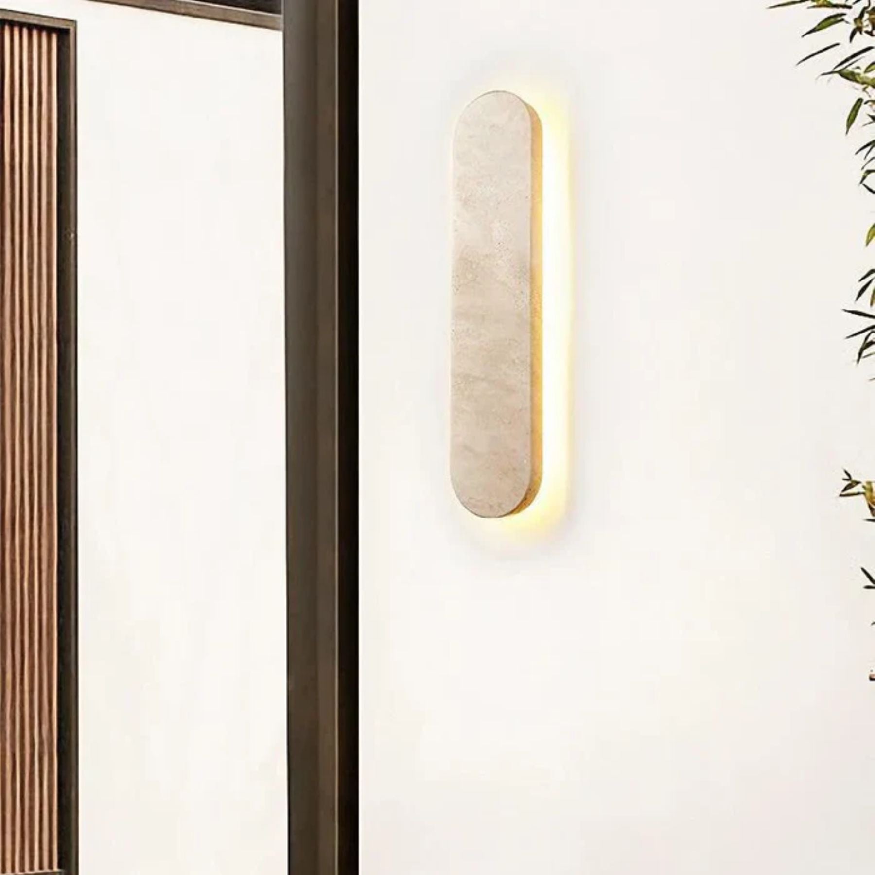 Luzora Natural Stone Wall Light