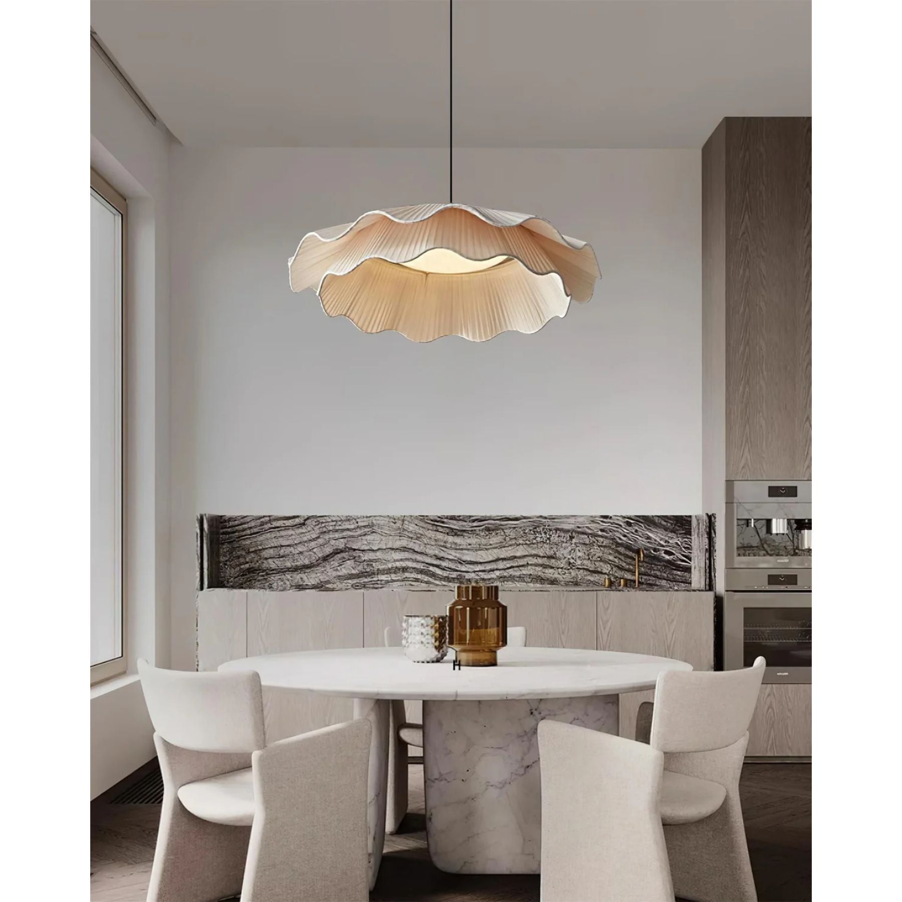Cullim Layered Flower Pendant Light