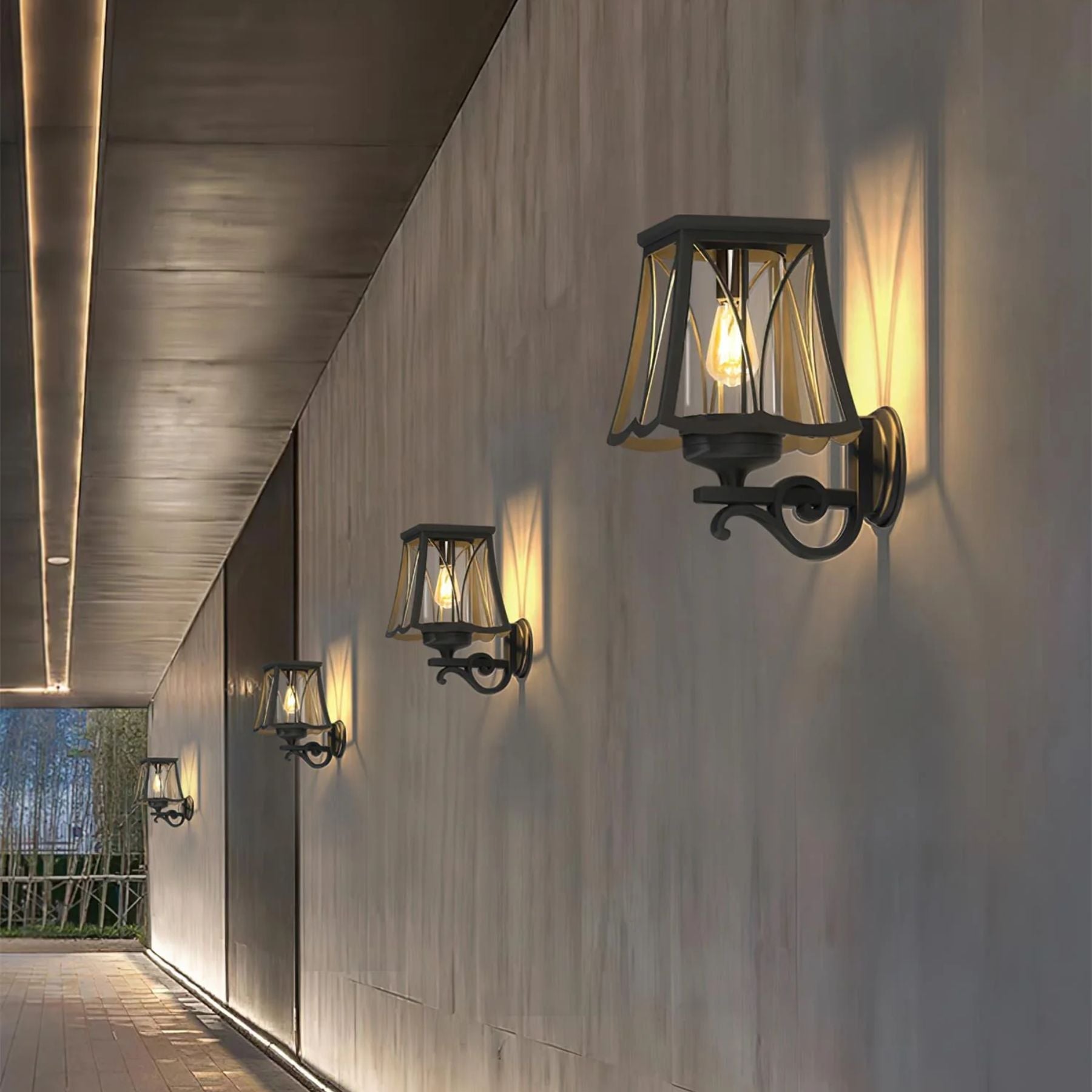 Loves Outdoor Lantern Wall Light