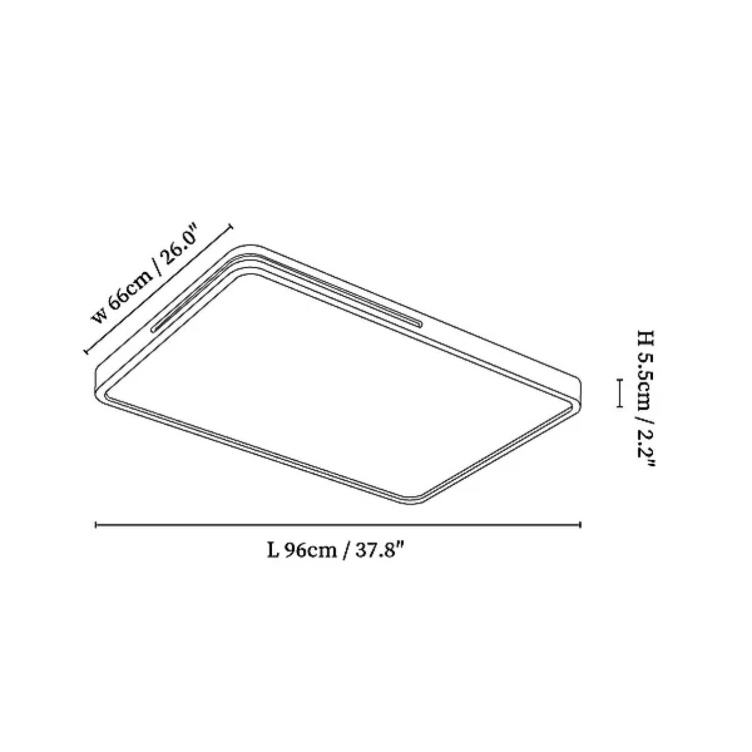 Luvalo Ceiling Light
