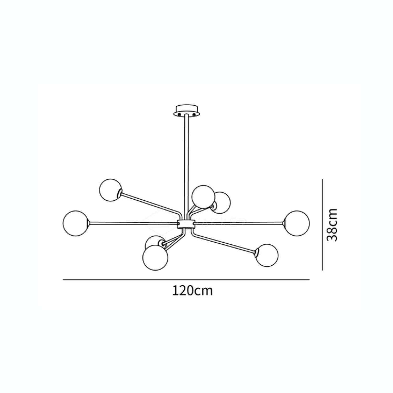 Slovenna Ceiling Light