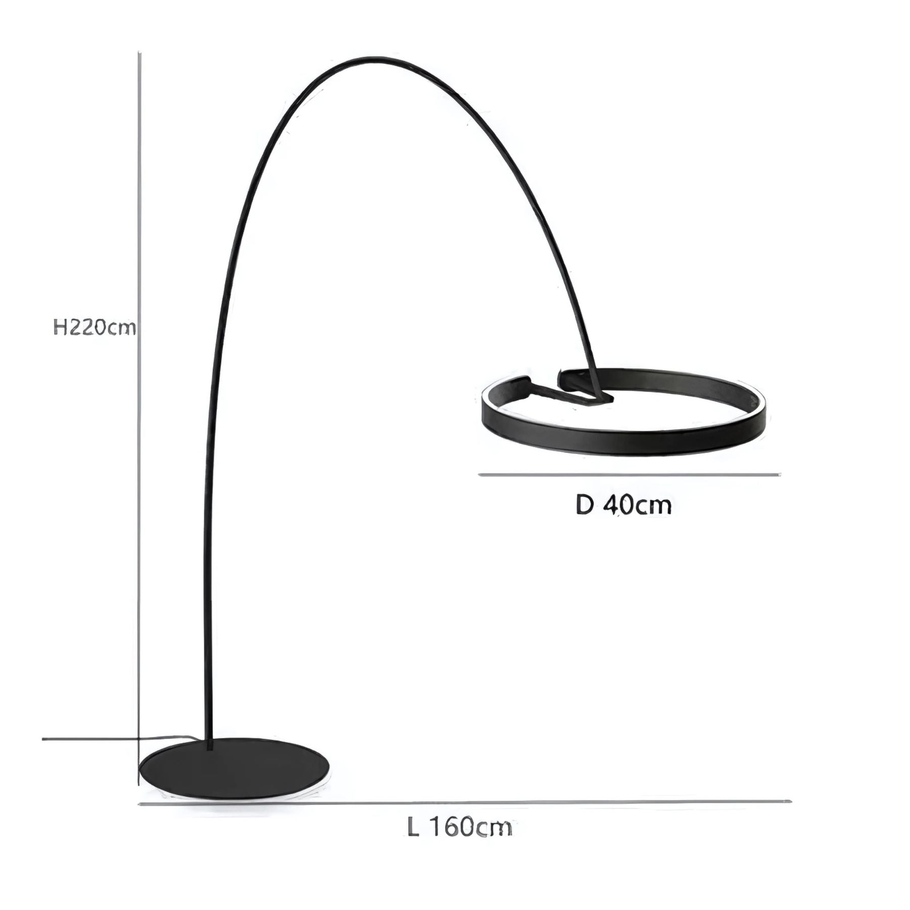 Circlo Arc Floor Lamp