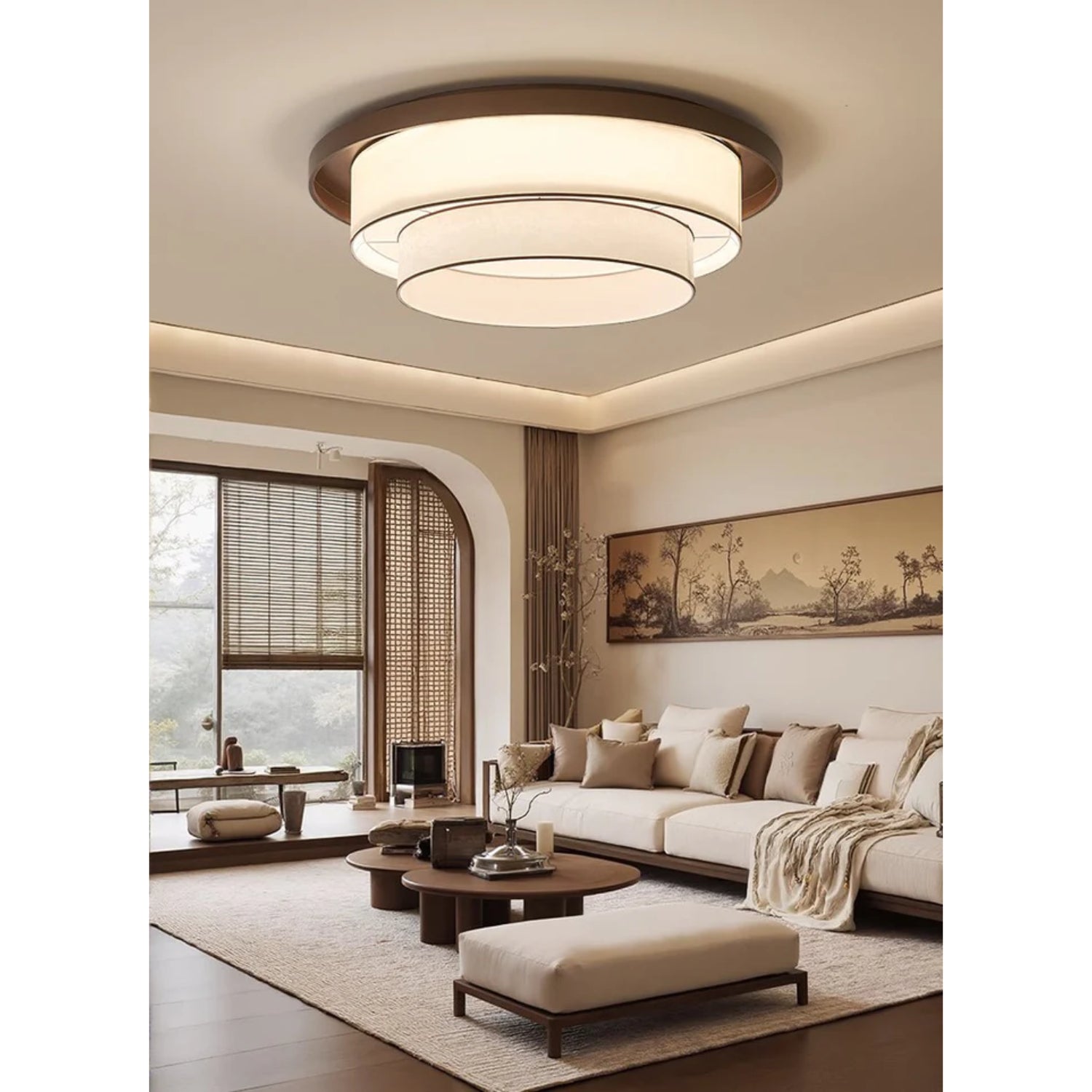 Aelesco Japandi Ceiling Light