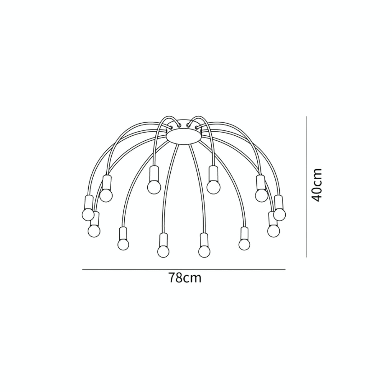 Aliso Ceiling Light