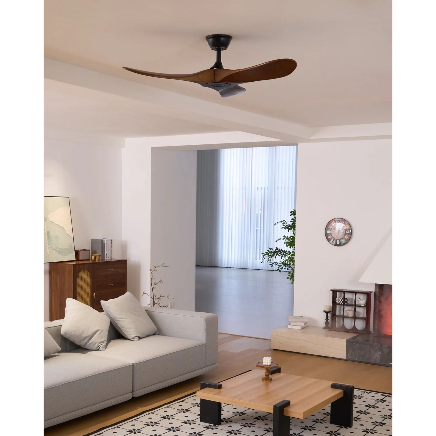 Leno Wooden Ceiling Fan