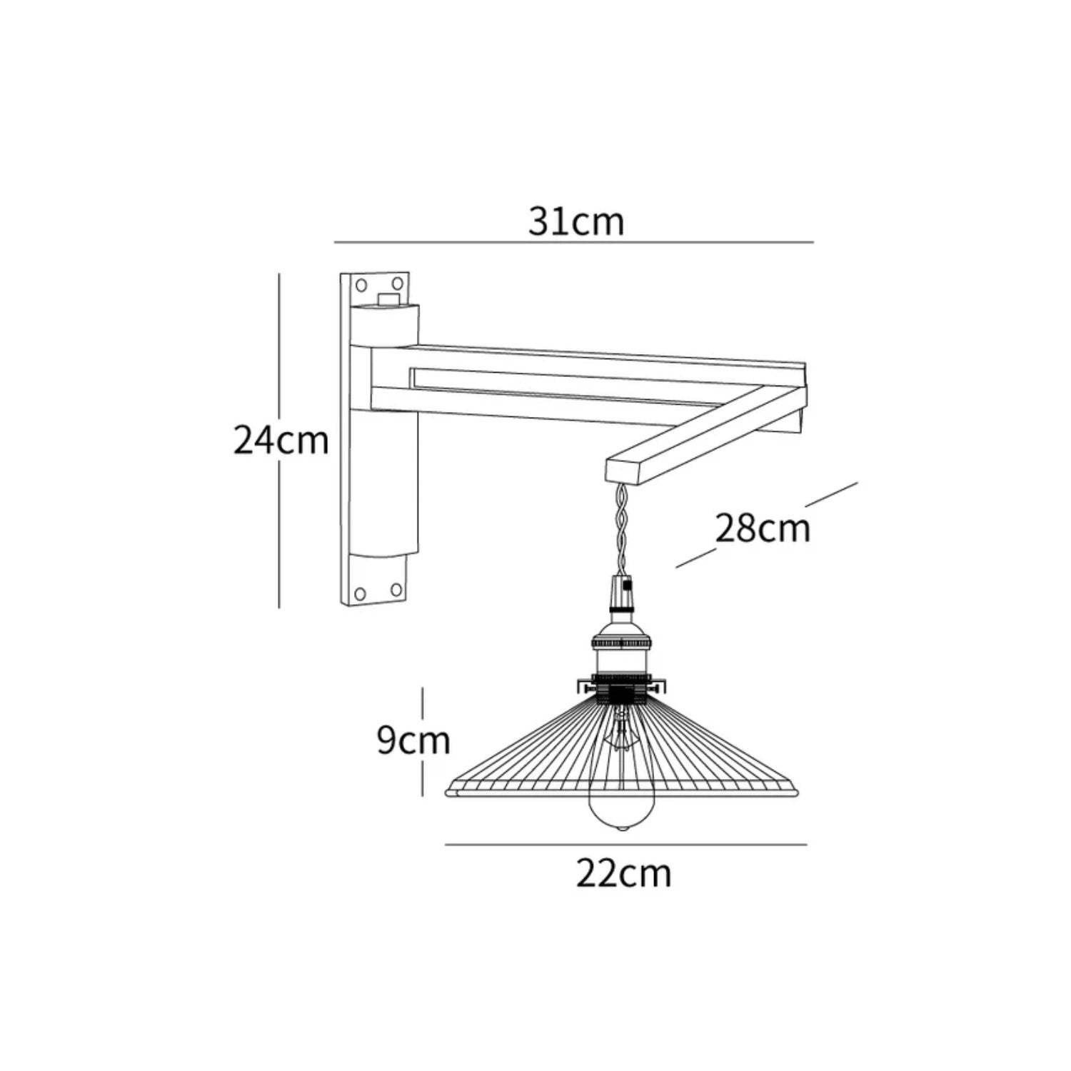 Wamose Wall Light