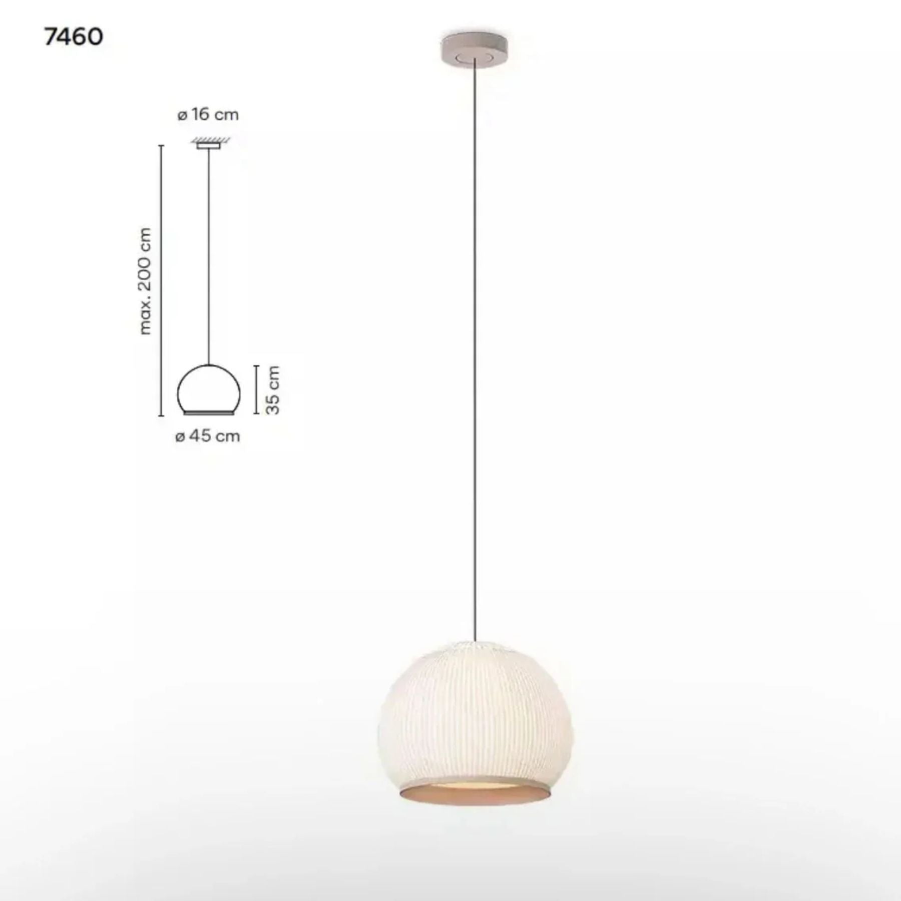 Loremi Japandi Pendant Light