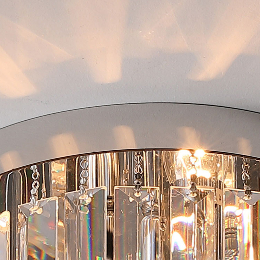 Zinlaro Crystal Ceiling Light