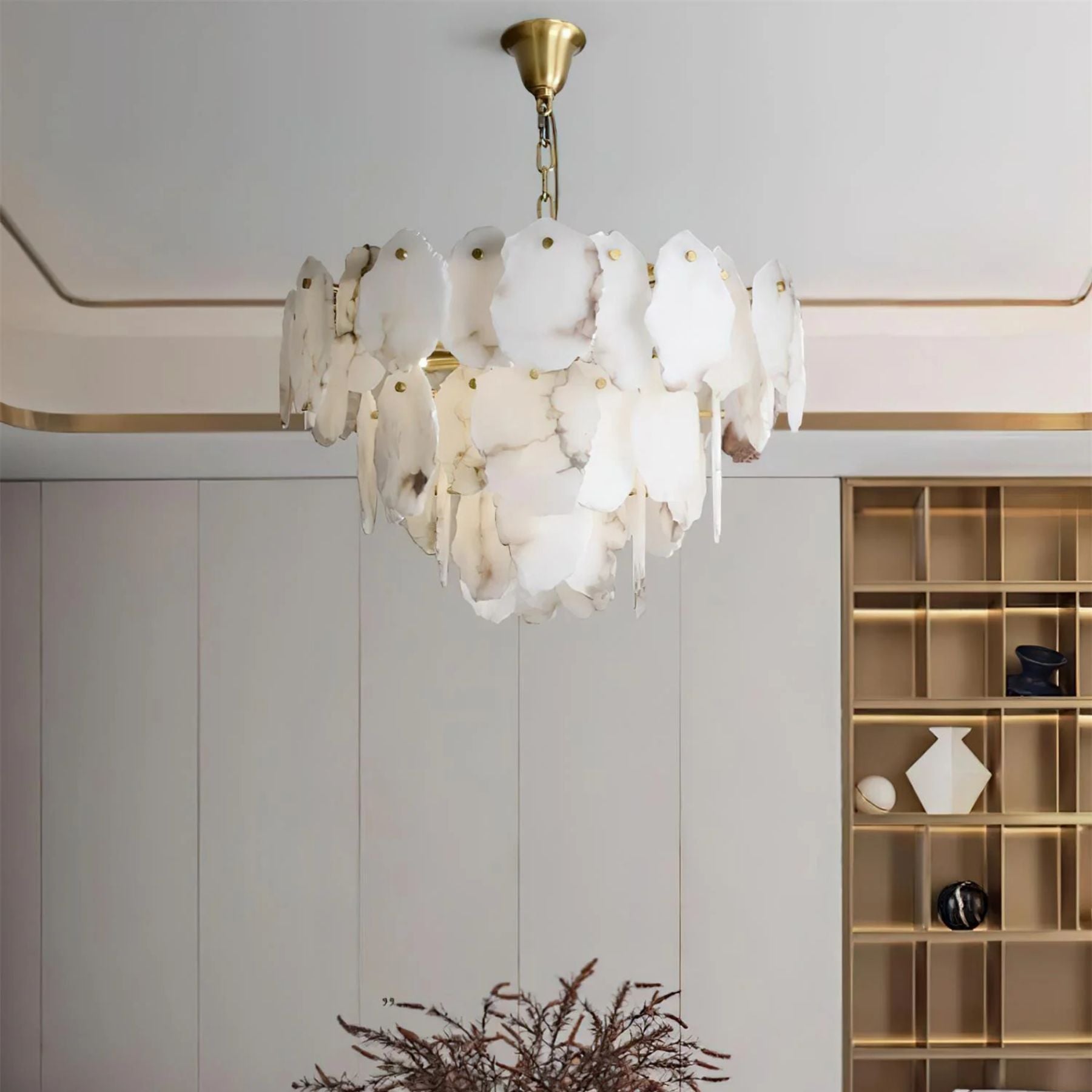 Noames Alabaster Pendant Light