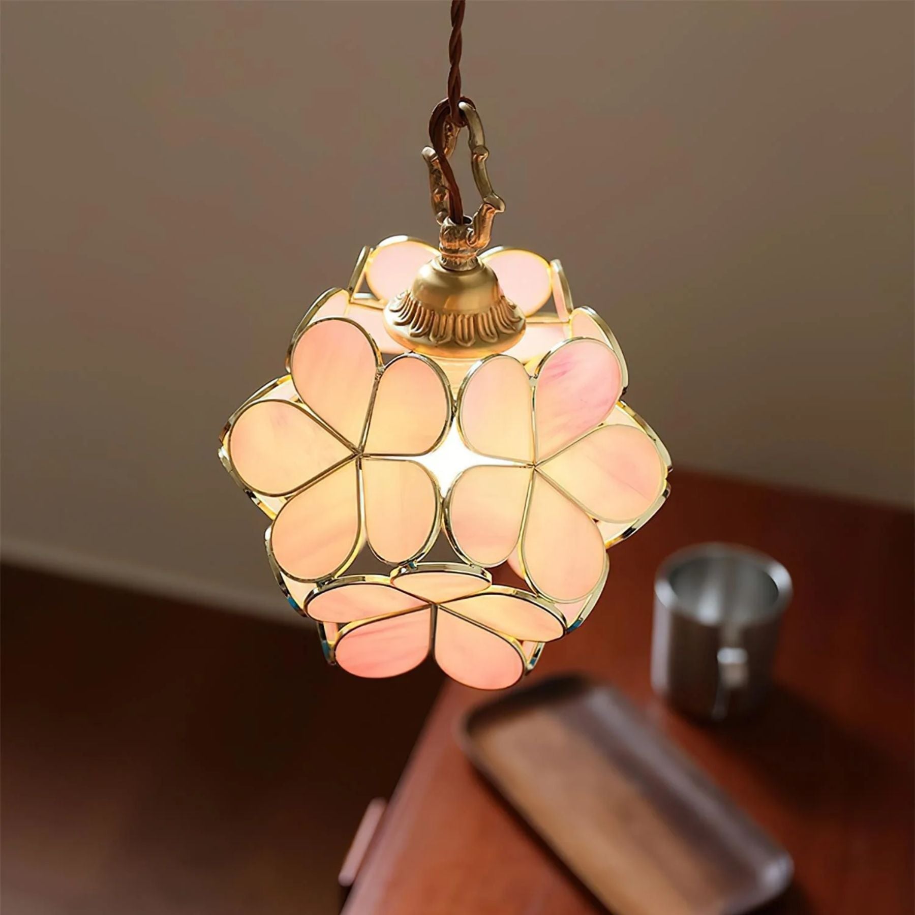 Floyem Flower Arc Pendant Light
