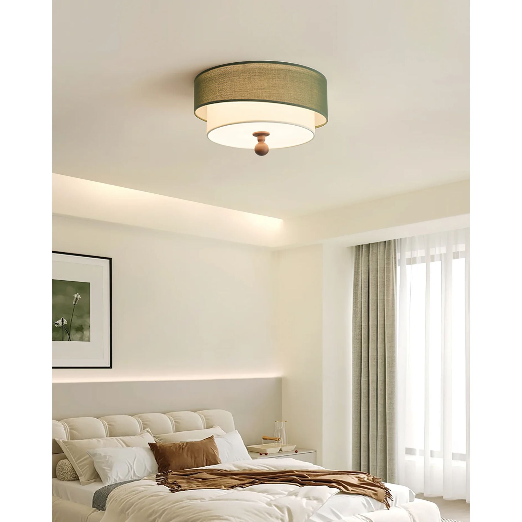 Bolton Japandi Style Ceiling Light