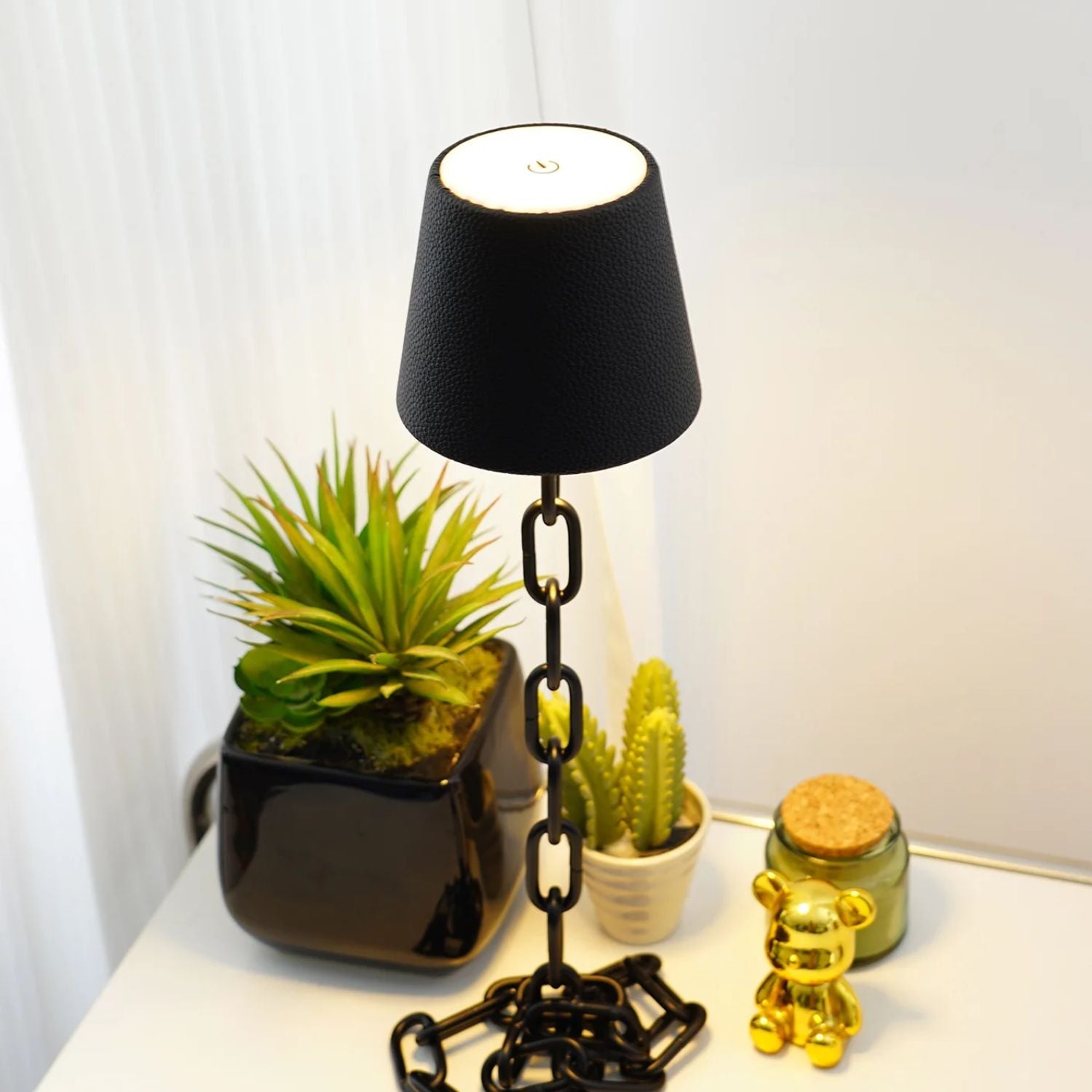 Light Chain Table Lamp