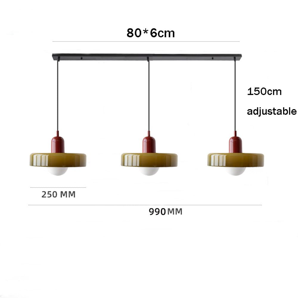 Luccon Triple Pendant Light