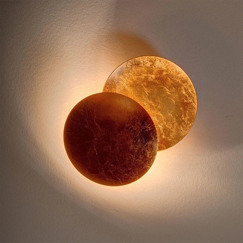 Silvel Round Wall Light