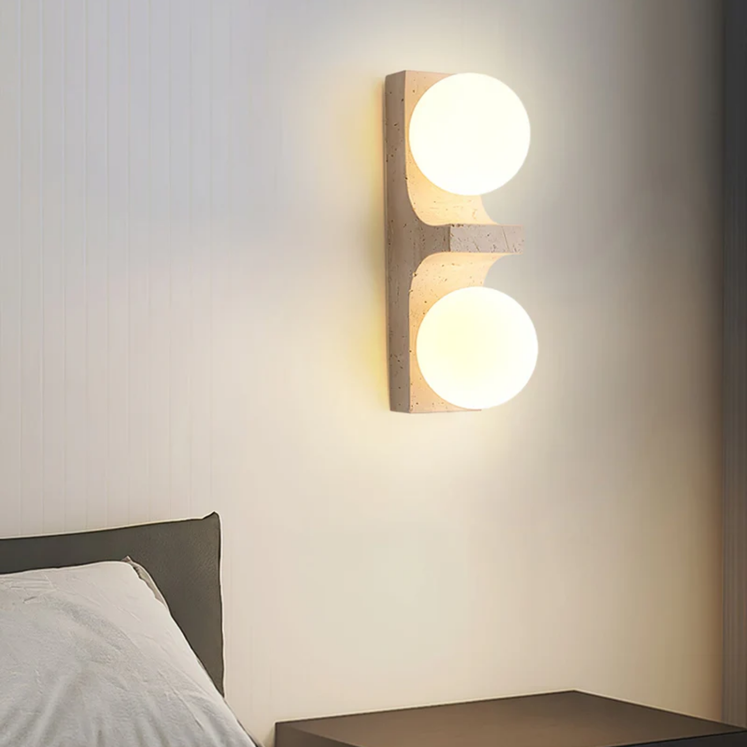 Ceiyra Travertine Wall Light