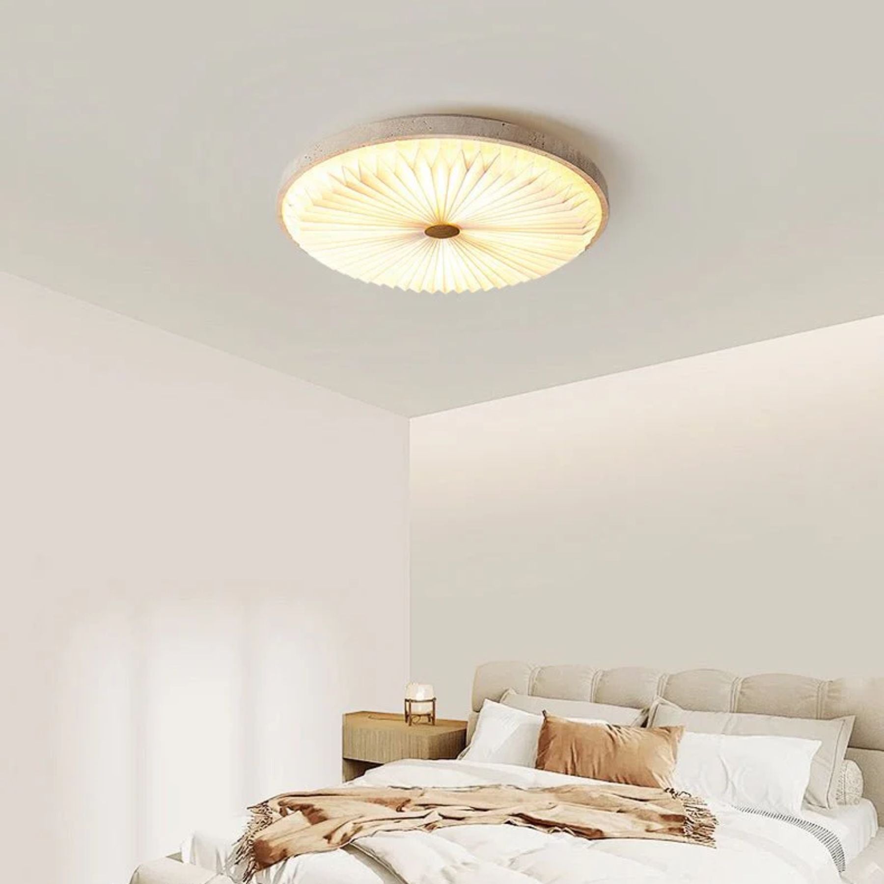 Lemesca Natural Stone Ceiling Light