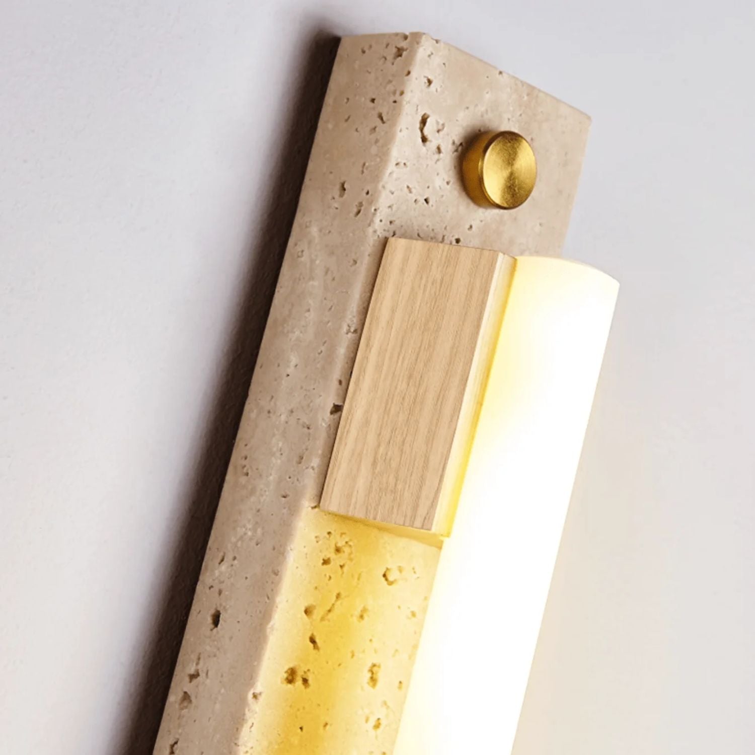 Fomessi Natural Stone Wall Light