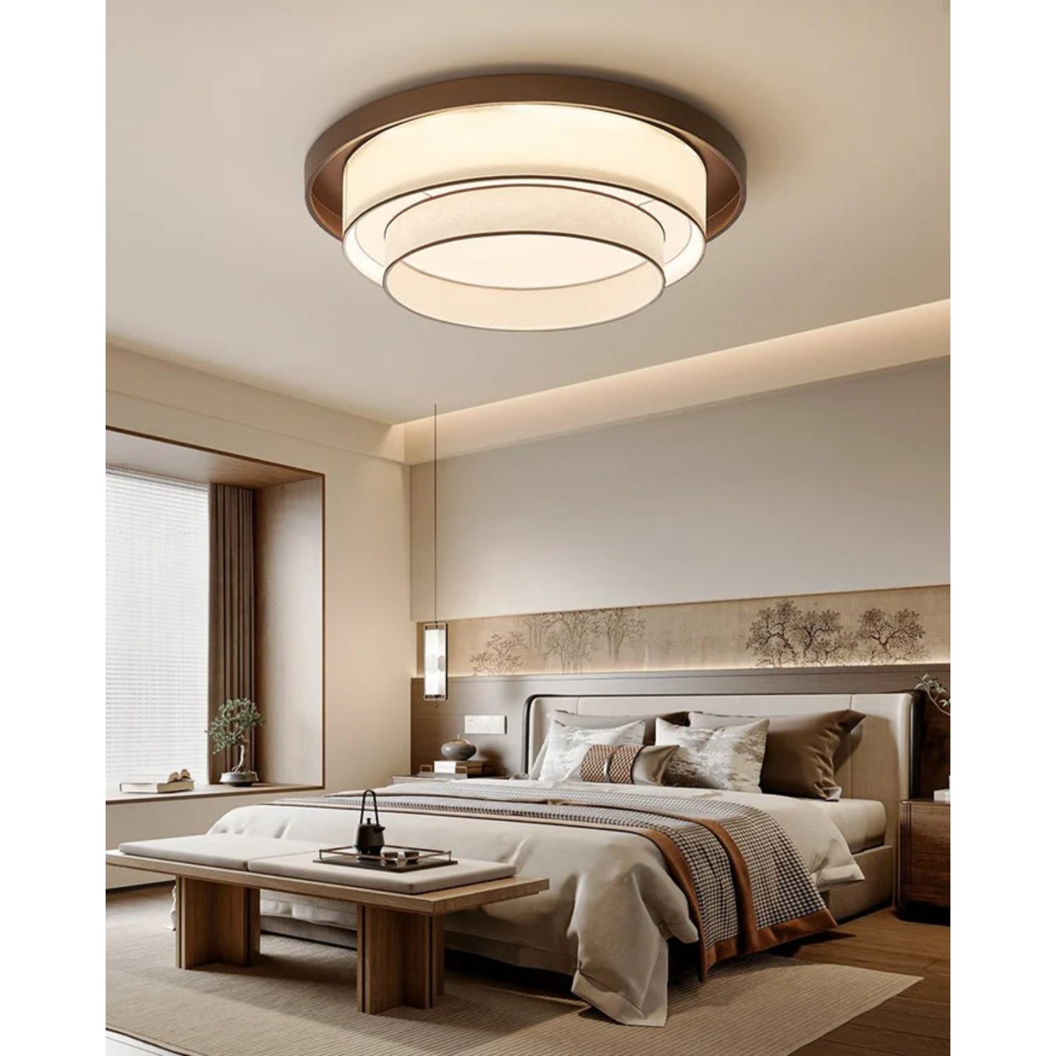 Aelesco Japandi Ceiling Light