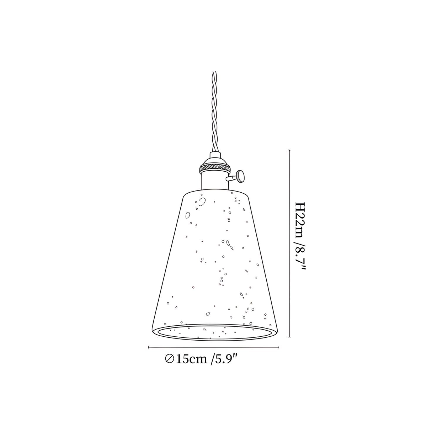 Cellos Travertine Pendant Light