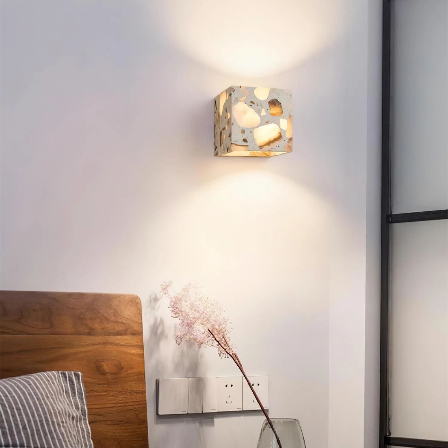 Belisca Natural Stone Wall Light