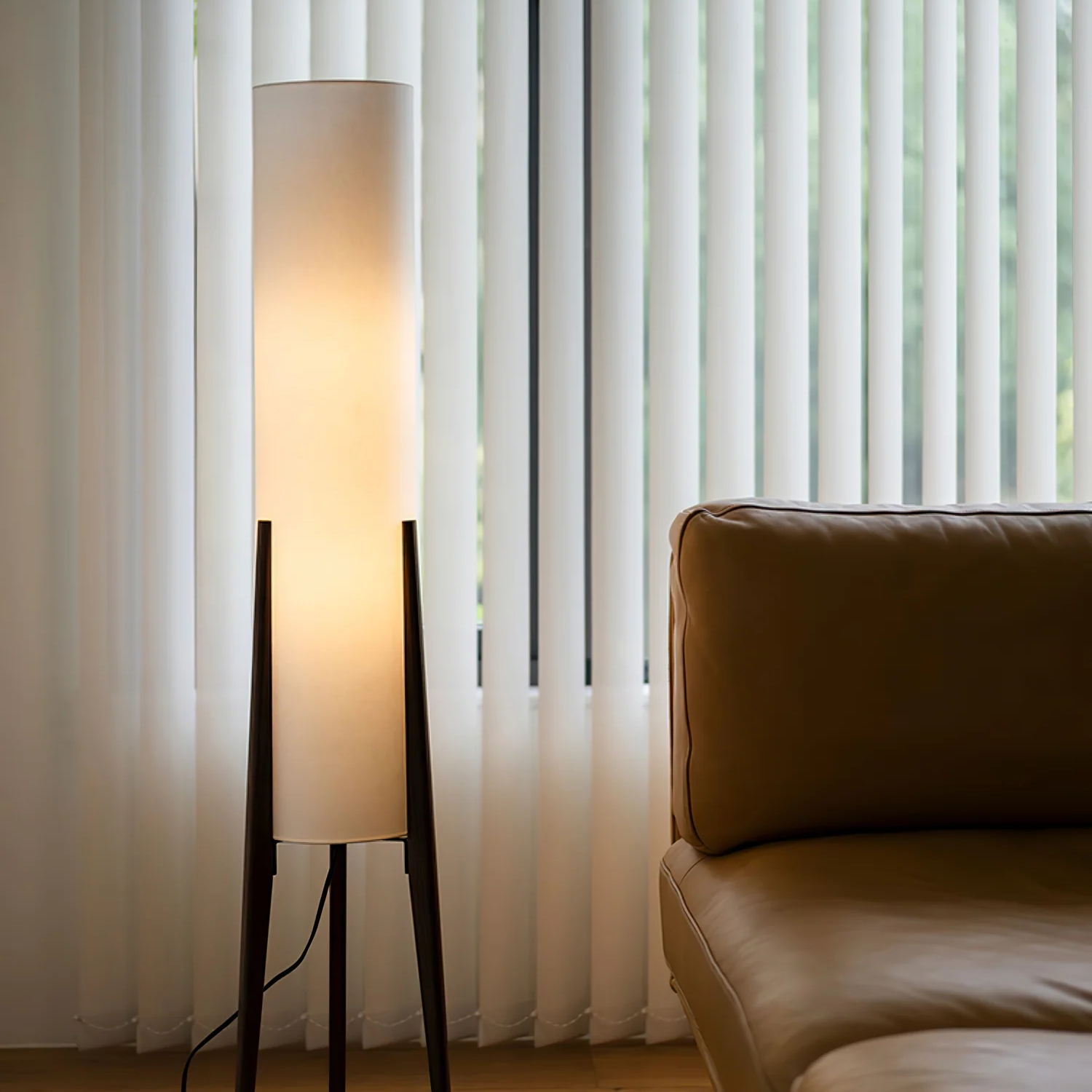Mopose Japandi Style Floor Lamp