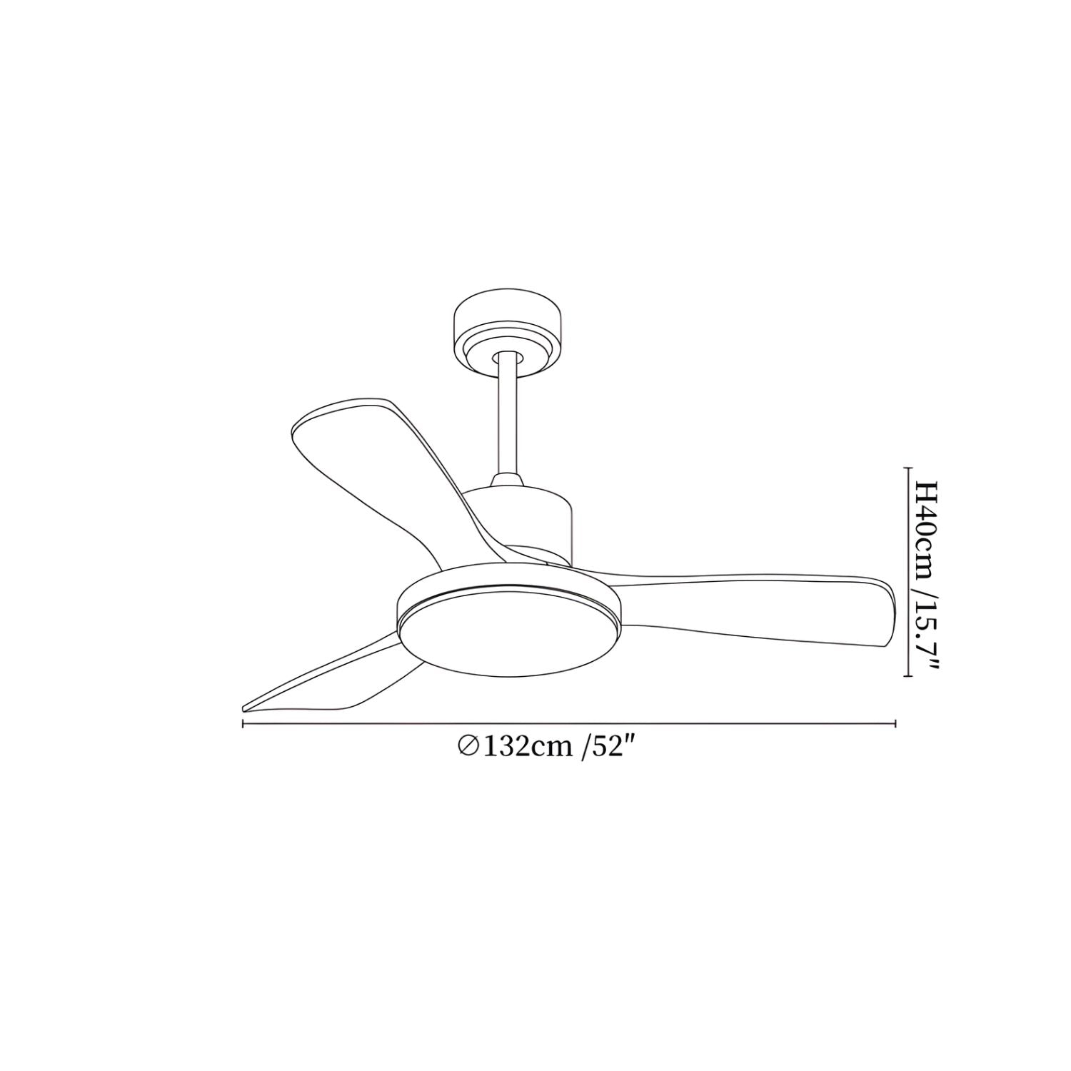 Dorelma LED Ceiling Fan