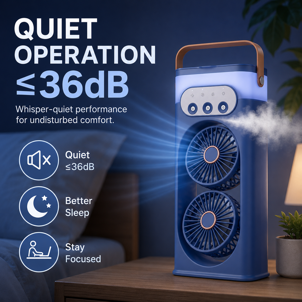 Orinli Portable Tower Fan