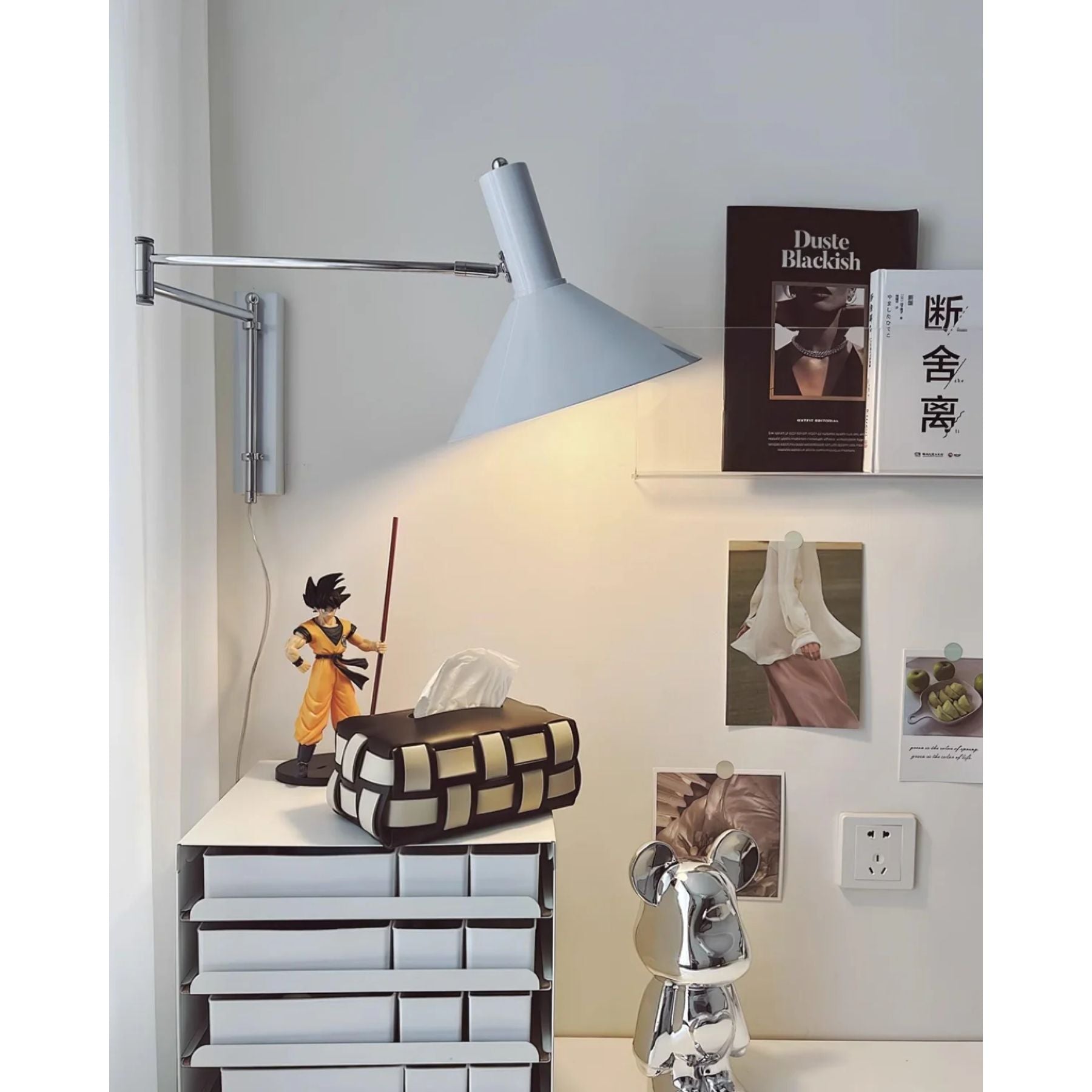 Azelio Plug In Wall Light