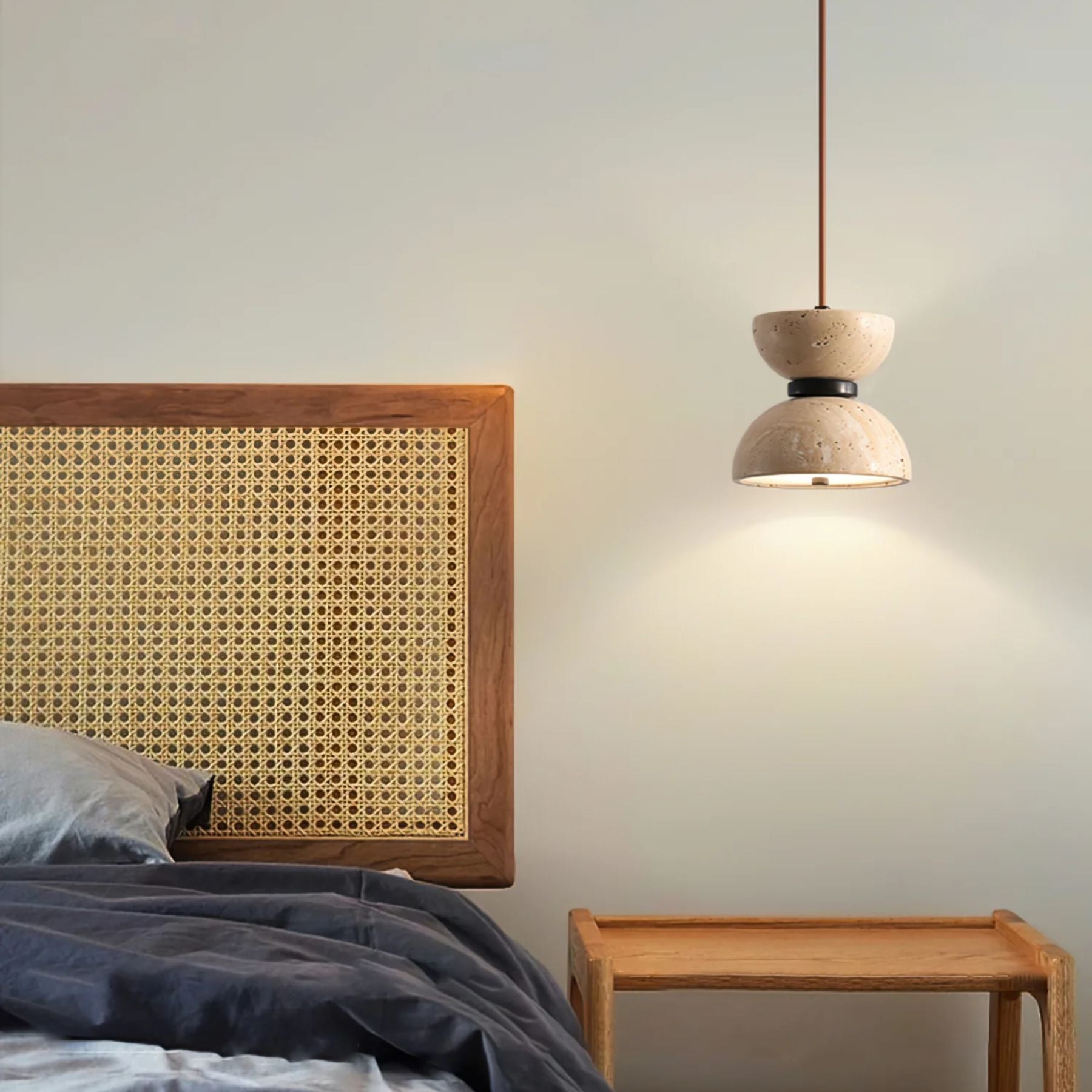 Jeleva Travertine Pendant Light