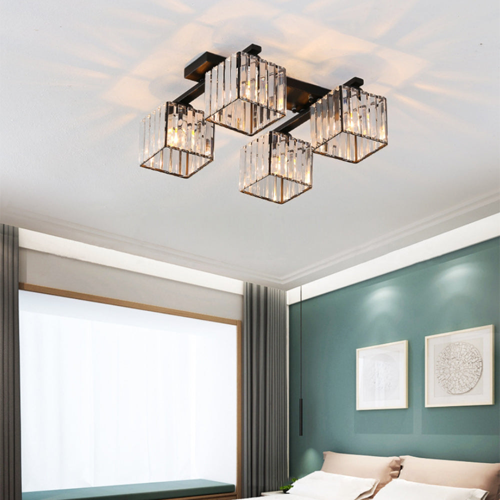 Arvix Crystal Ceiling Light