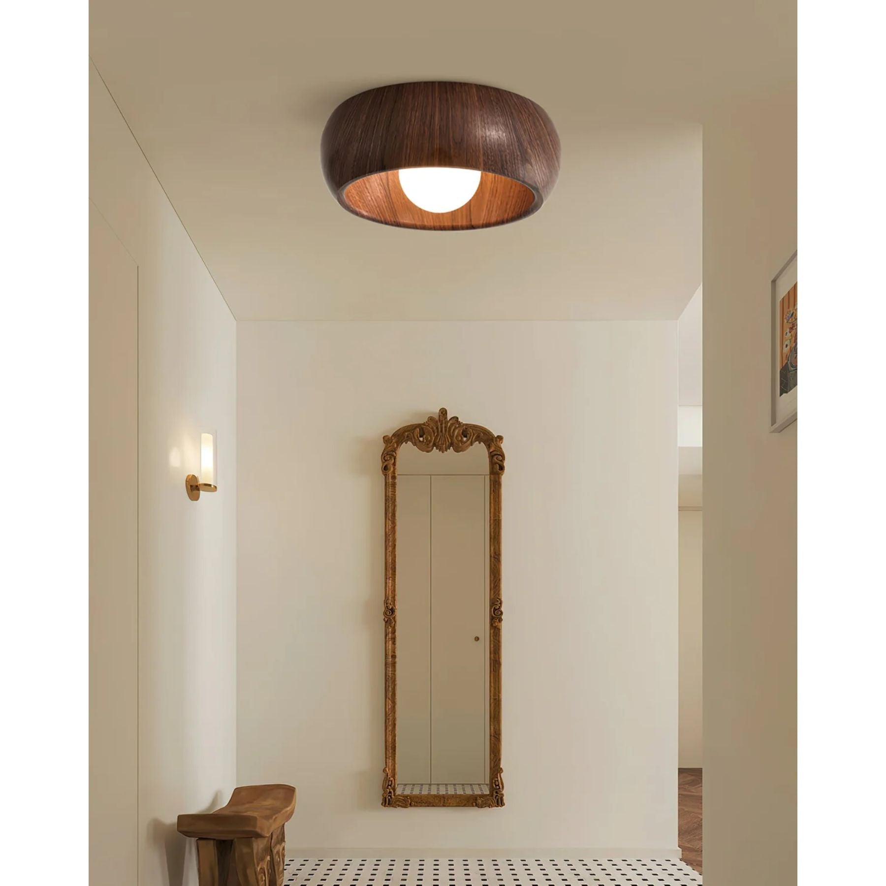 Wazu Japandi Style Ceiling Light