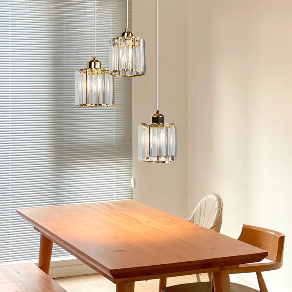 Multi-Head Crystal Pendant Light