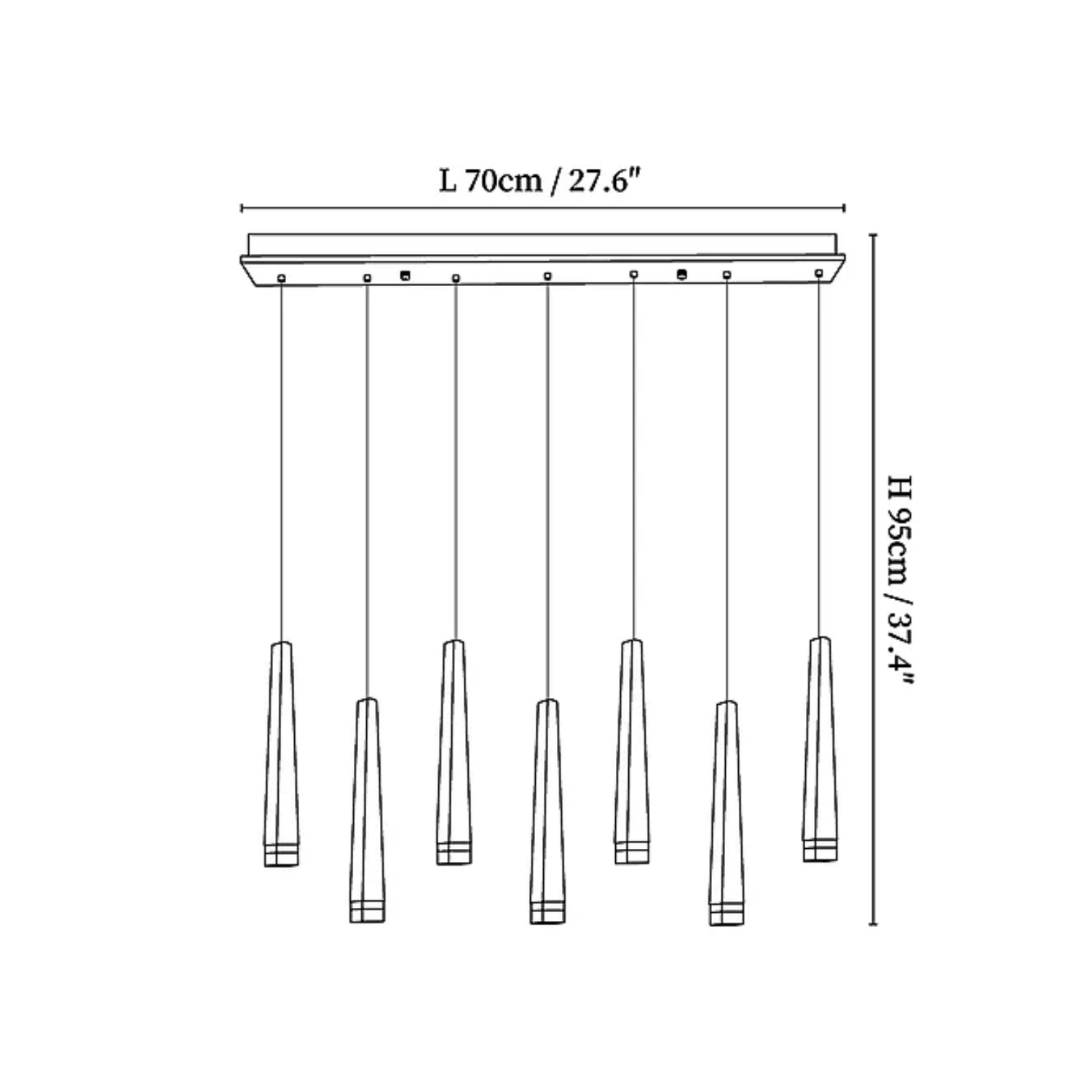 Firelighter Pendant Light