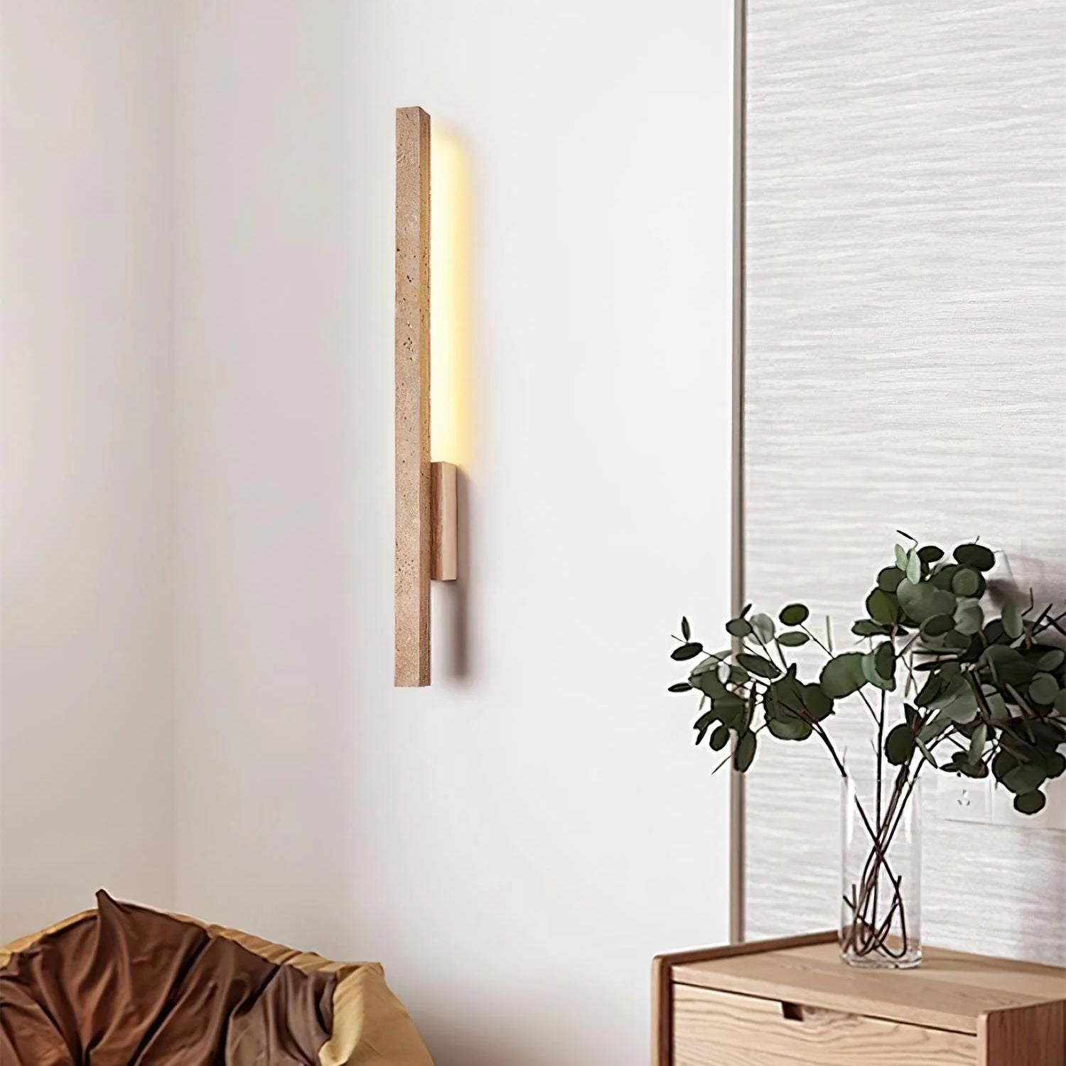 Lesica Natural Stone Wall Light