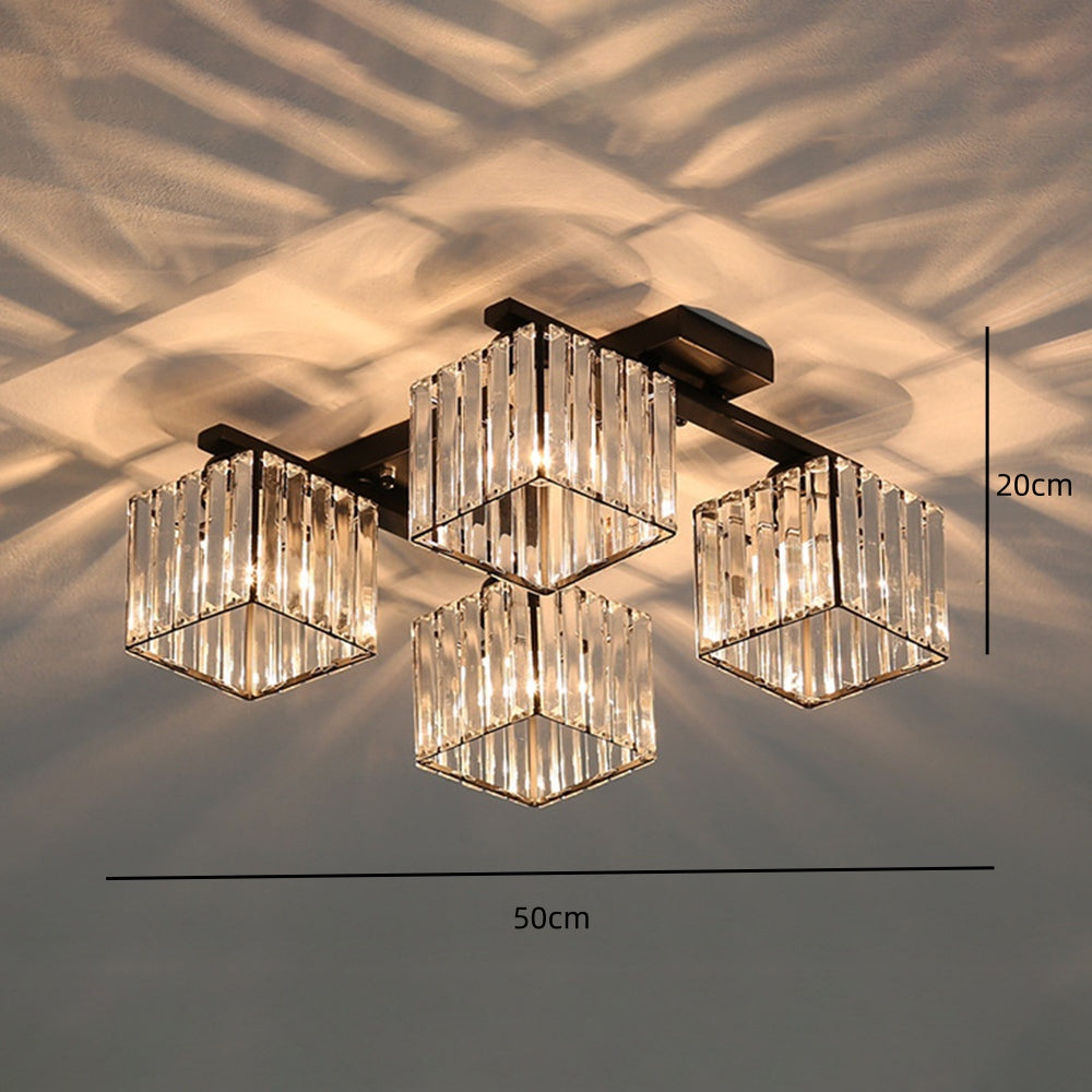 Arvix Crystal Ceiling Light