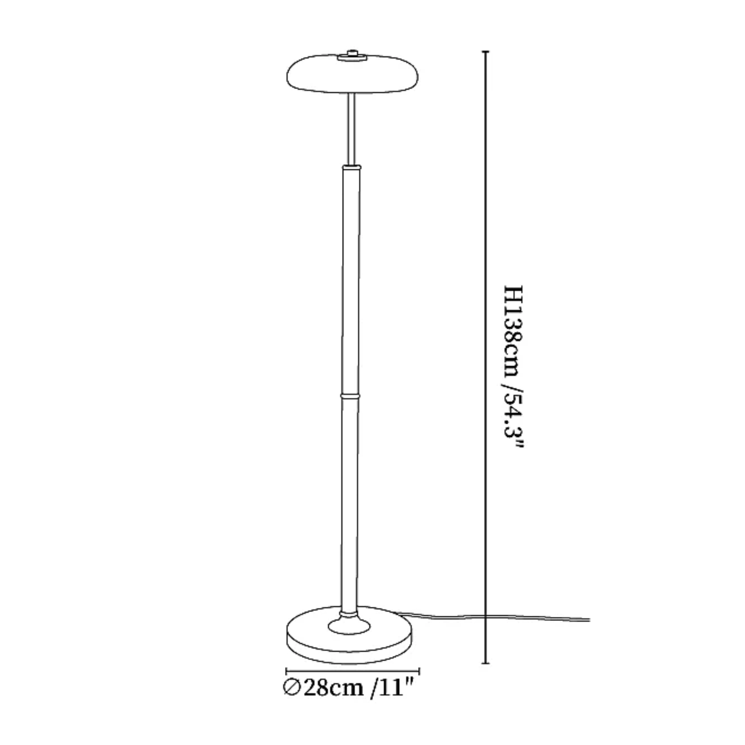 Matsuteko Slim Floor Lamp
