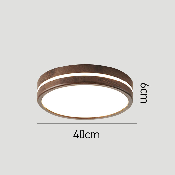 Zoulon Wooden Japandi Ceiling Light