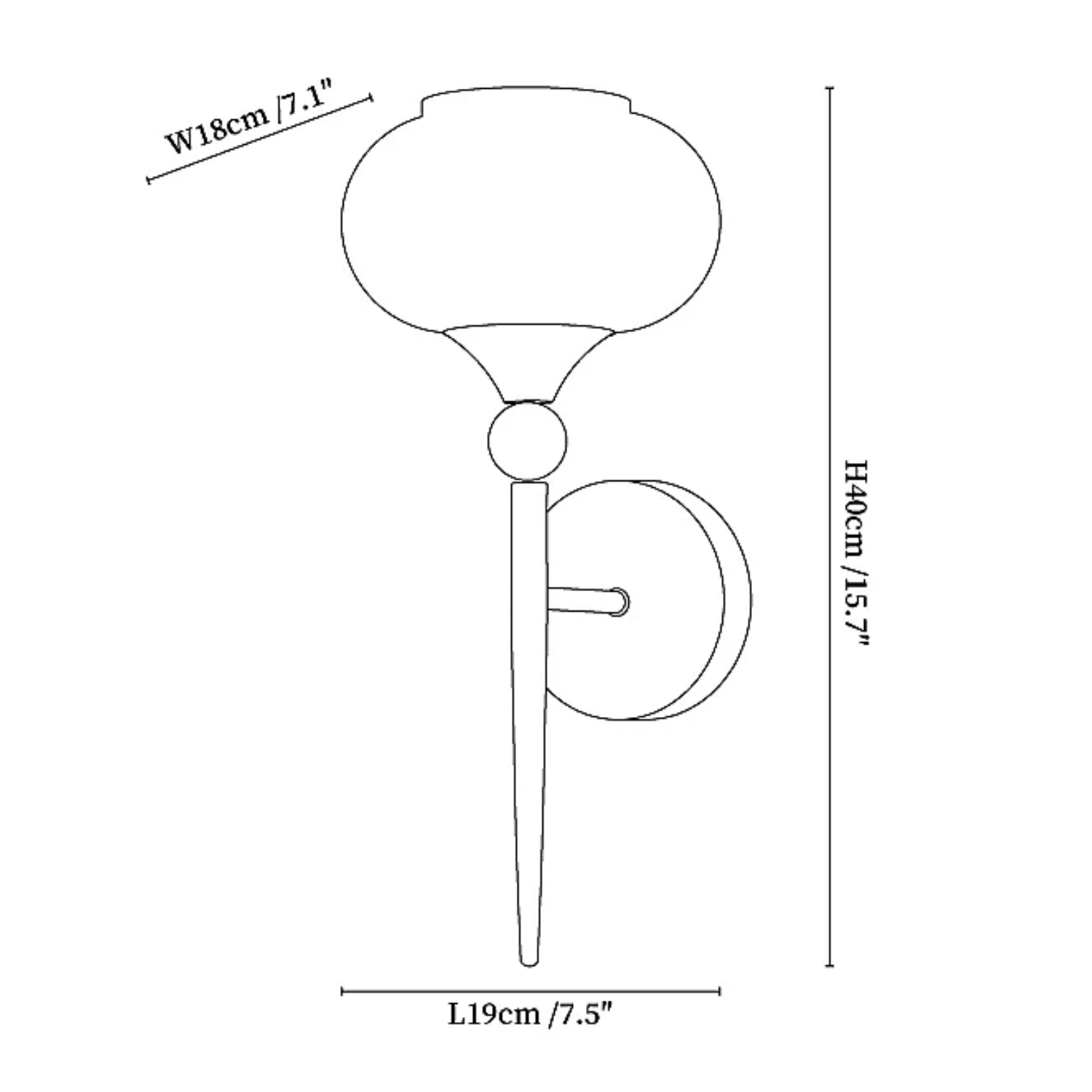 Elisobel Wall Light