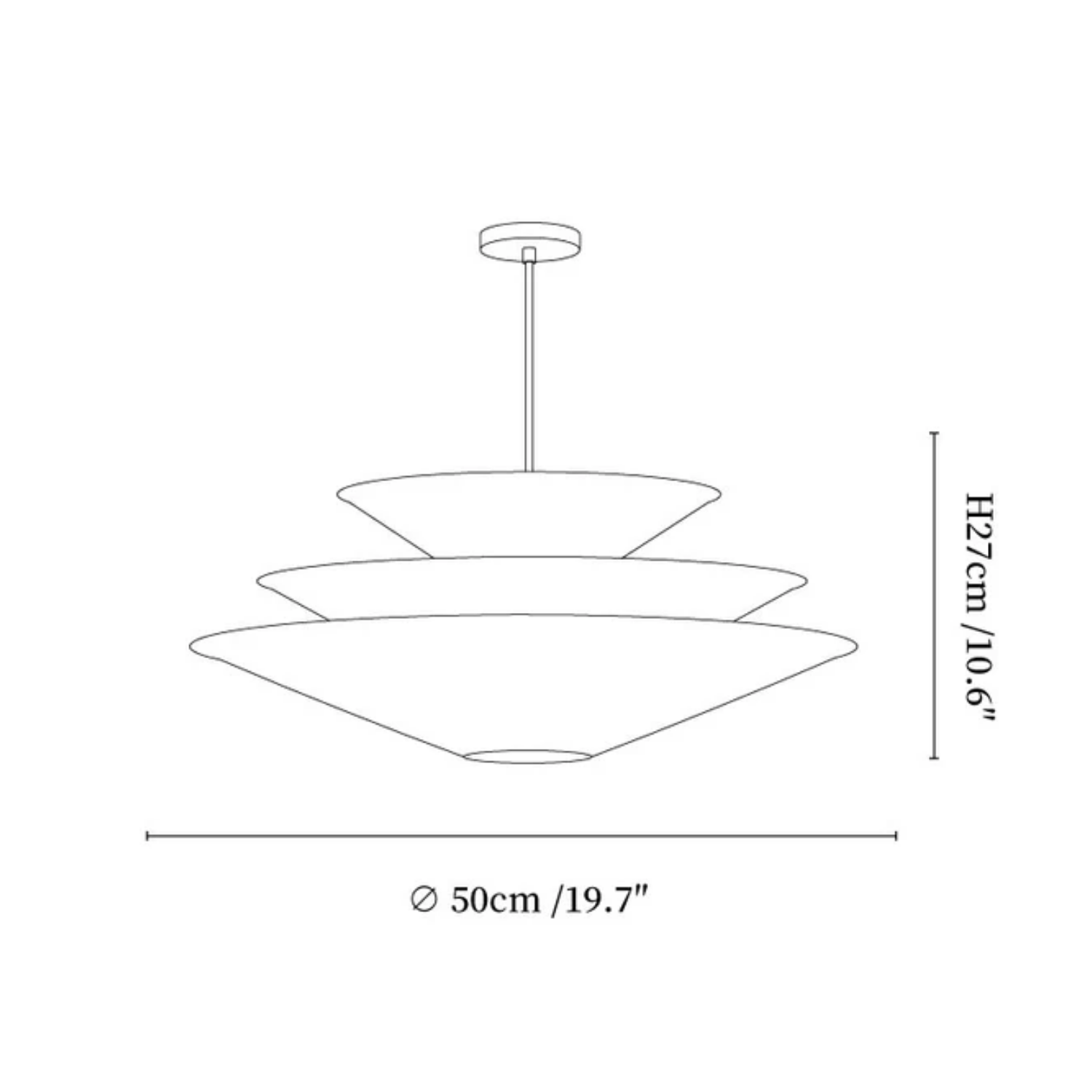 Uteza Layered Pendant Light