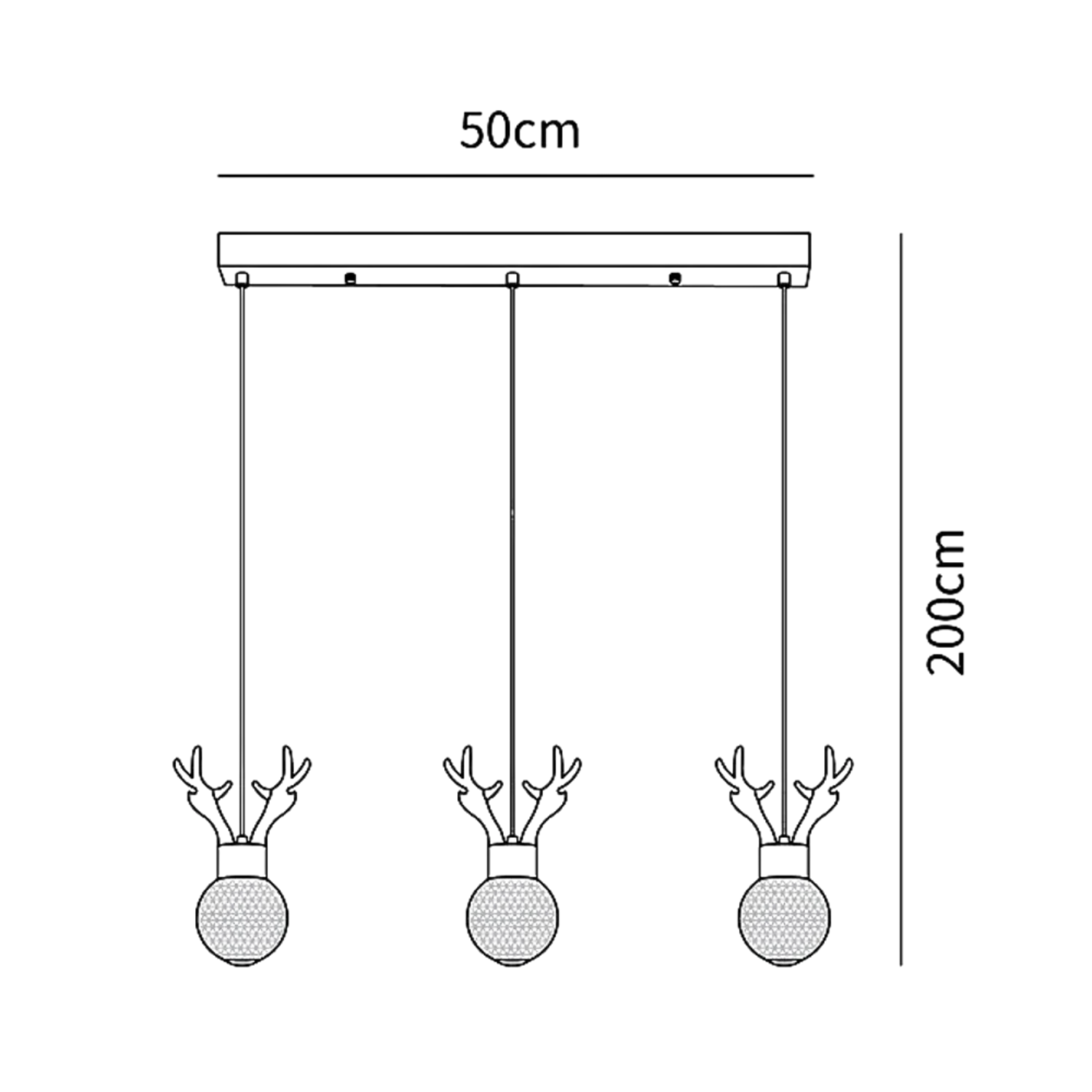 Gewei Pendant Light